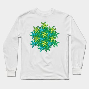 Escher Reptiles 2 Long Sleeve T-Shirt